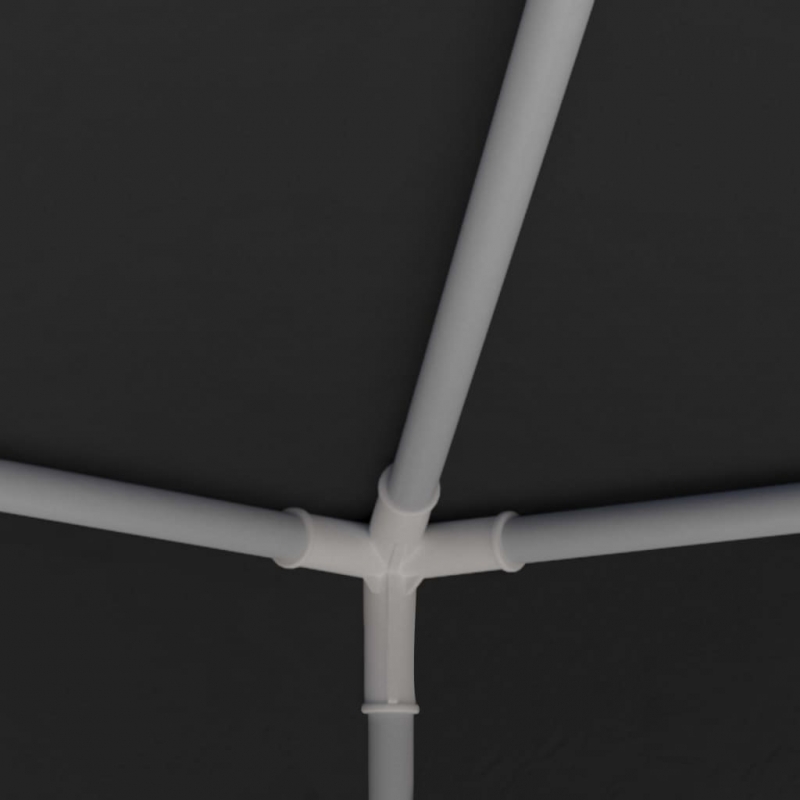 Profi-Partyzelt 4×4 m Anthrazit 90 g/m²