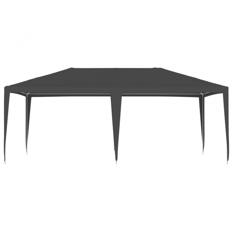 Profi-Partyzelt 4×6 m Anthrazit 90 g/m²