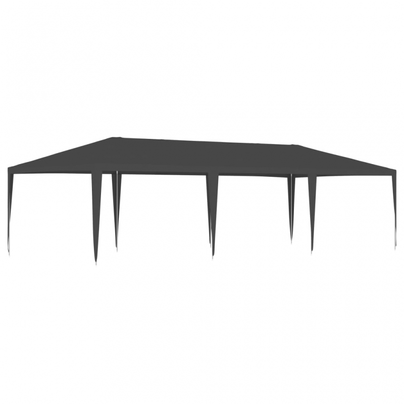 Profi-Partyzelt 4×9 m Anthrazit 90 g/m²