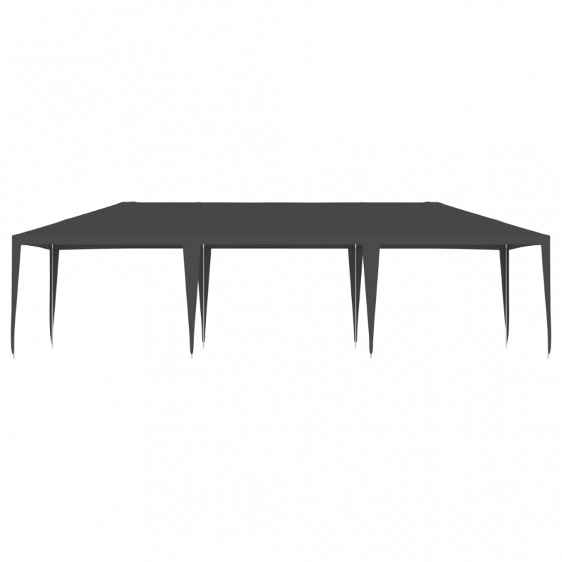 Profi-Partyzelt 4×9 m Anthrazit 90 g/m²