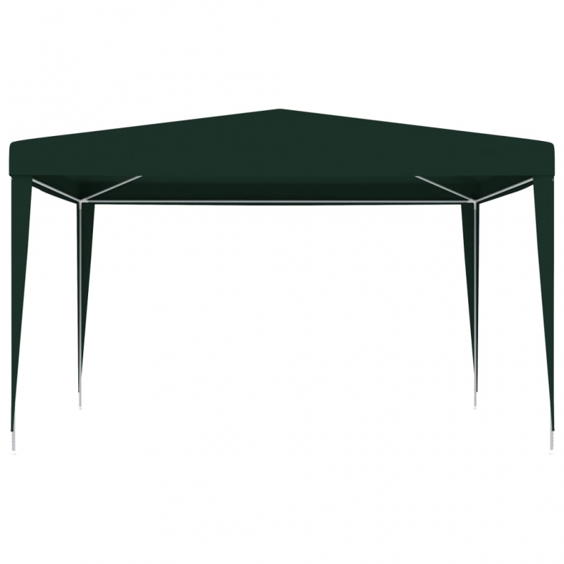 Profi-Partyzelt 4×4 m Grün 90 g/m²