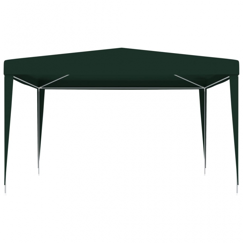 Profi-Partyzelt 4×4 m Grün 90 g/m²
