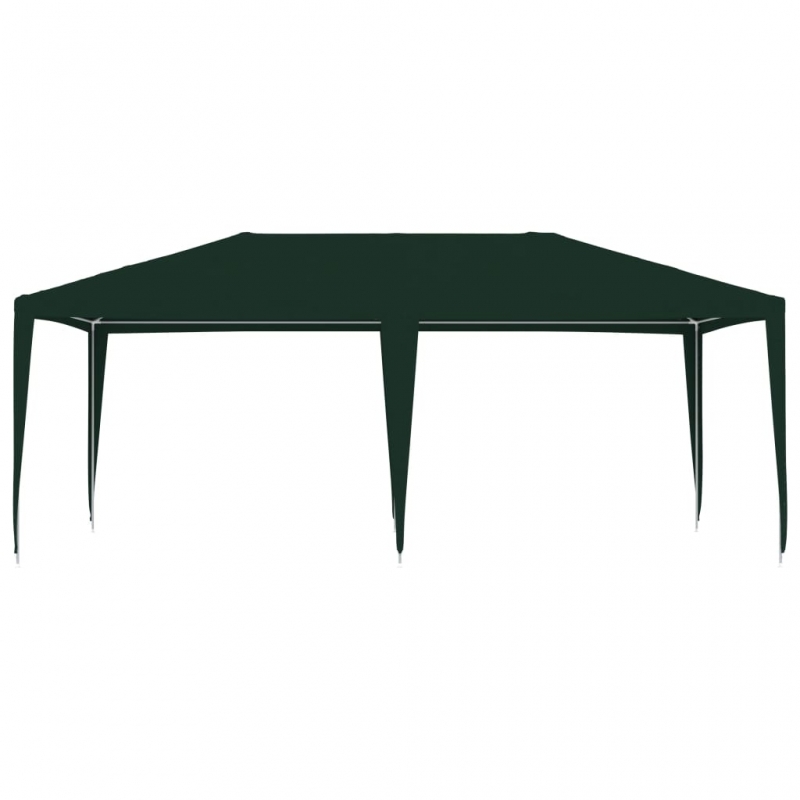 Profi-Partyzelt 4×6 m Grün 90 g/m²