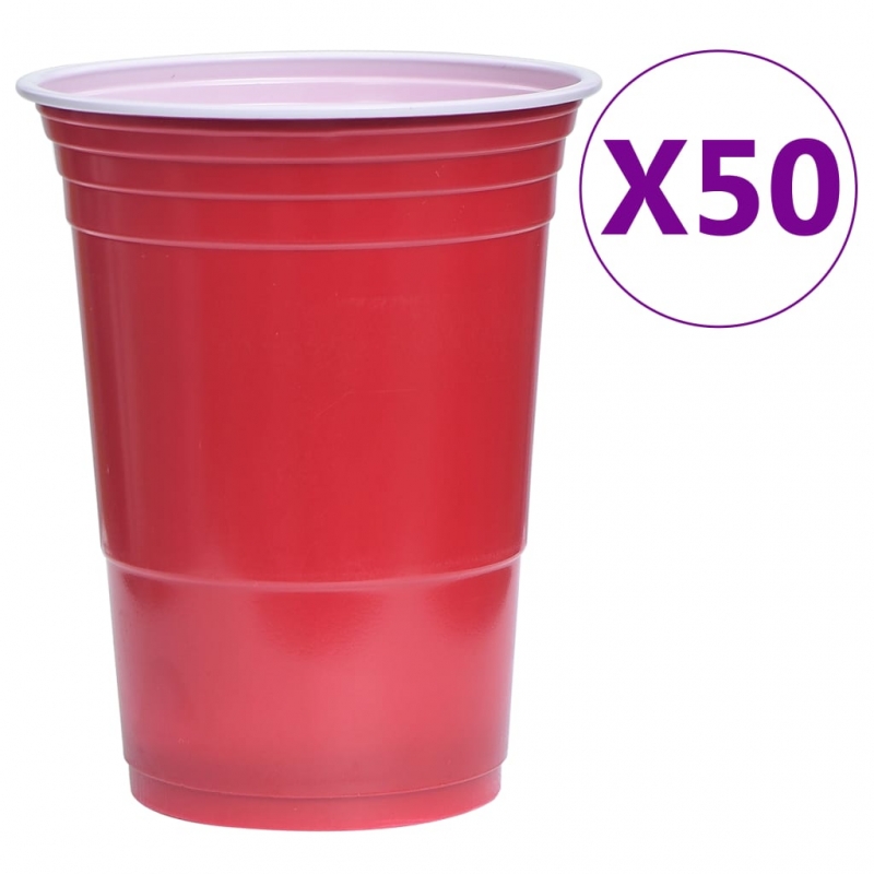 Beer-Pong Set 0,5 L Kunststoff