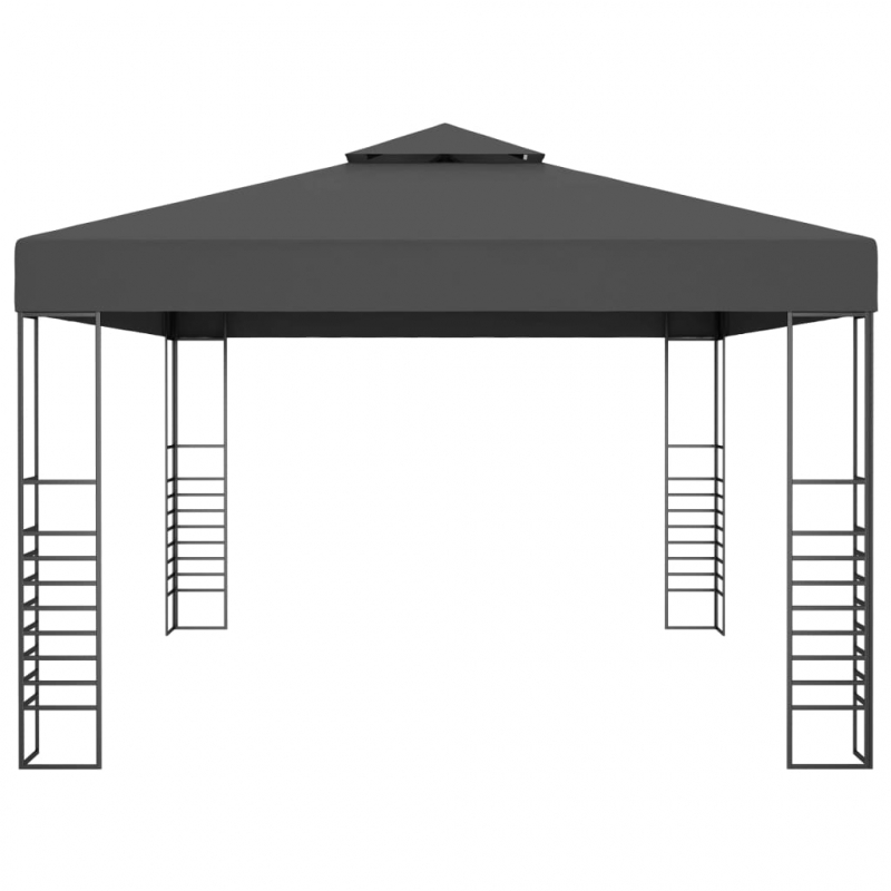 Pavillon 3×4 m Anthrazit