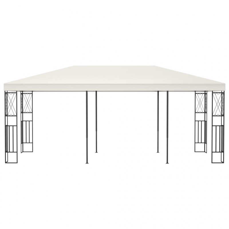 Pavillon 3×6 m Creme Stoff