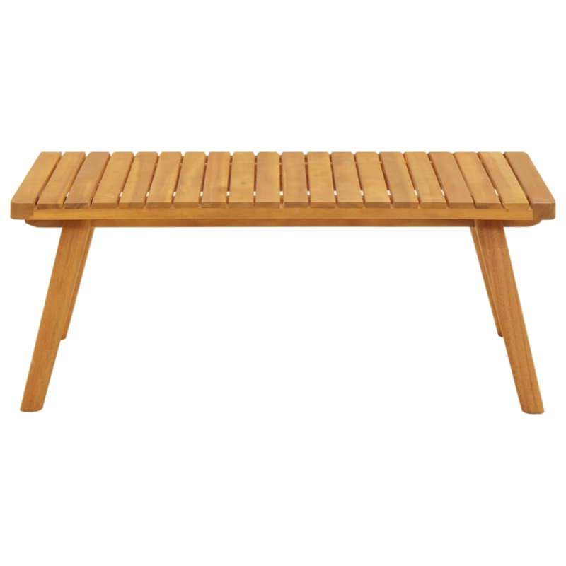 Garten-Couchtisch 90x55x35 cm Massivholz Akazie