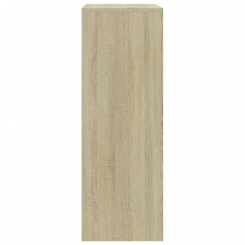 Sideboard 6 Schubladen Sonoma-Eiche 50x34x96 cm Holzwerkstoff