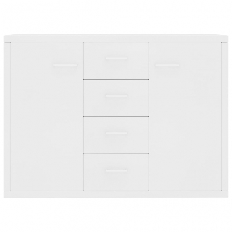 Sideboard Weiß 88x30x65 cm Holzwerkstoff