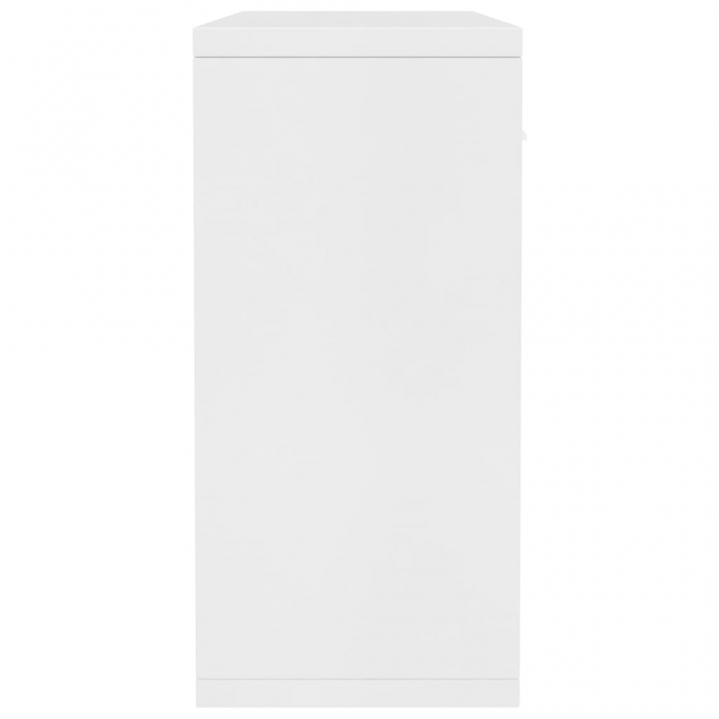 Sideboard Weiß 88x30x65 cm Holzwerkstoff