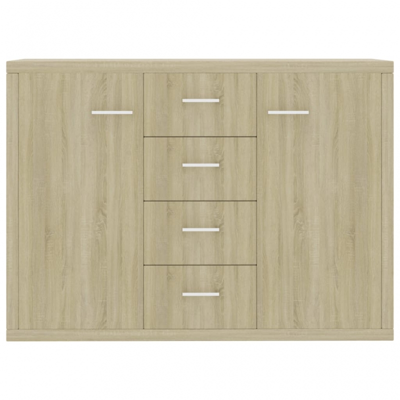 Sideboard Sonoma-Eiche 88x30x65 cm Holzwerkstoff