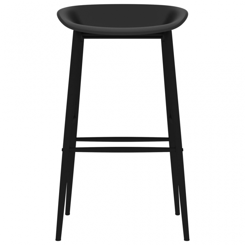 Barhocker 4 Stk. Schwarz