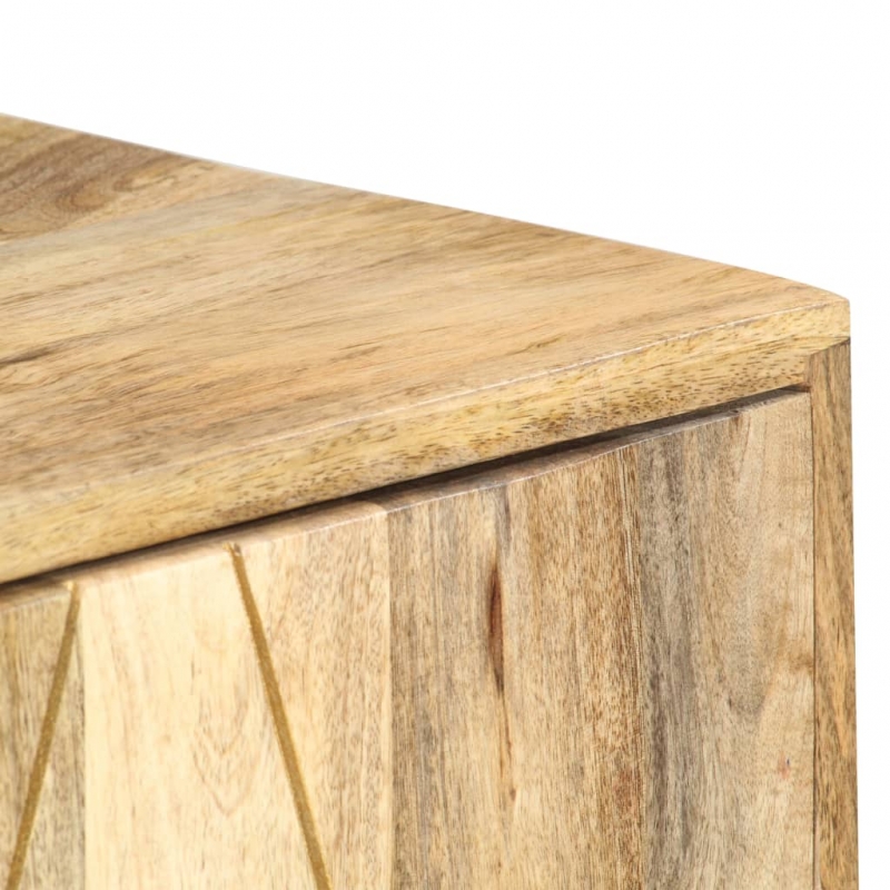 Sideboard 118x30x75 cm Massivholz Mango