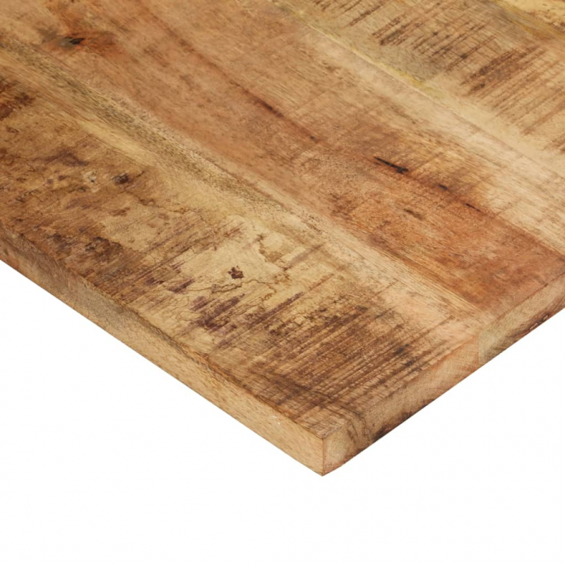 Tischplatte Massivholz Mango 25-27 mm 120x60 cm