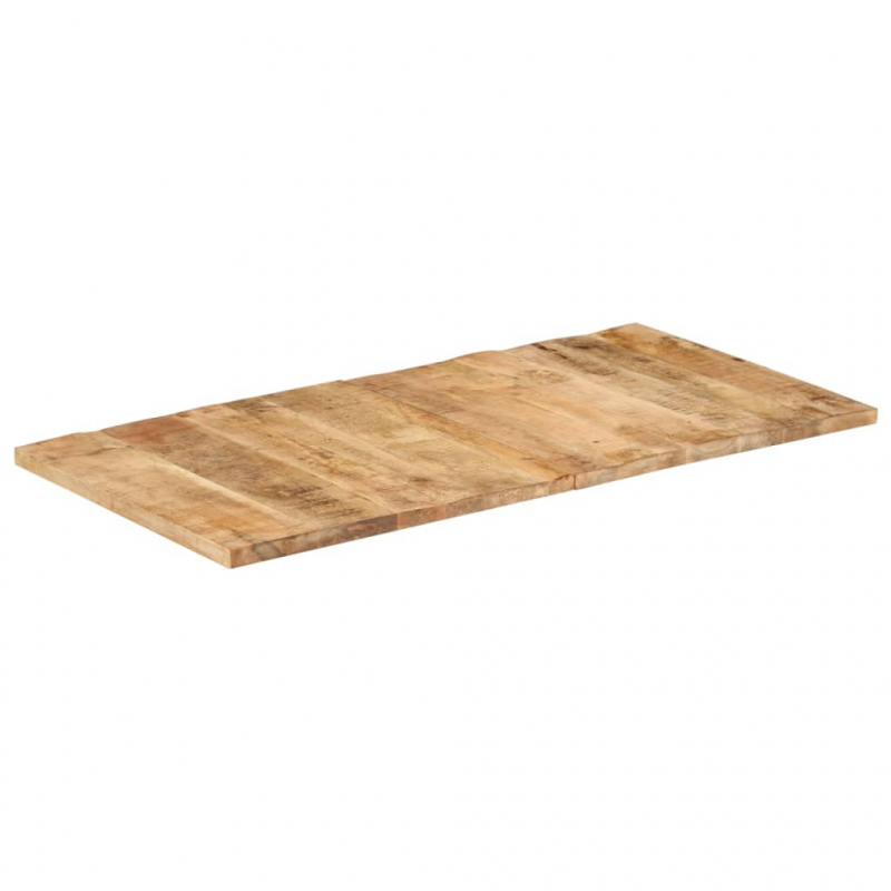 Tischplatte Massivholz Mango 25-27 mm 120x60 cm