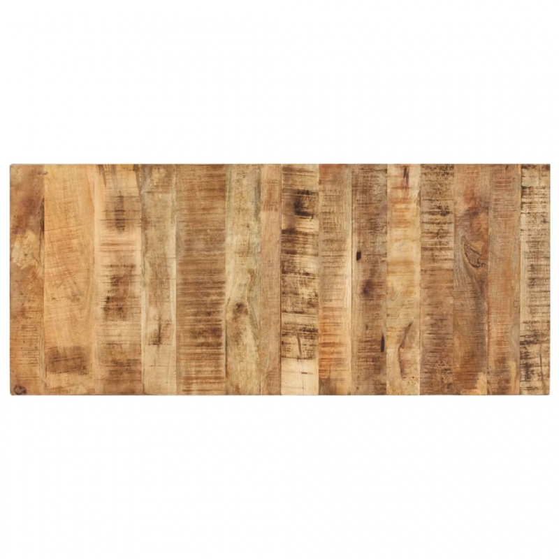 Tischplatte Massivholz Mango 25-27 mm 140x60 cm