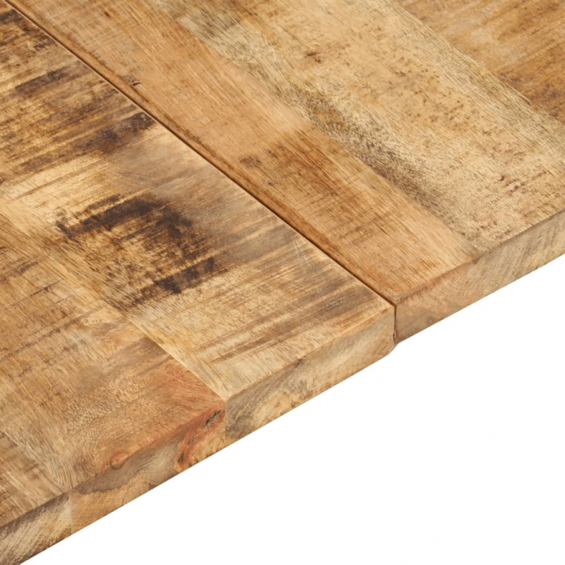Tischplatte Massivholz Mango 25-27 mm 140x60 cm