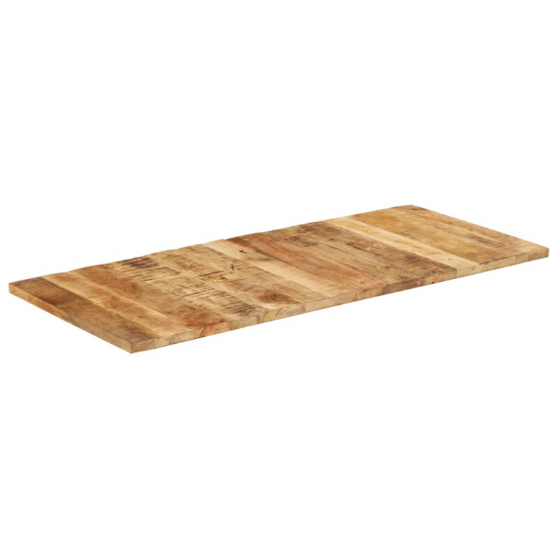 Tischplatte Massivholz Mango 25-27 mm 140x60 cm