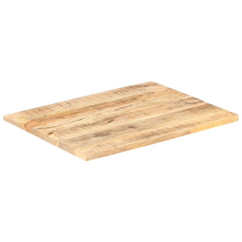 Tischplatte Massivholz Mango 25-27 mm 90x70 cm