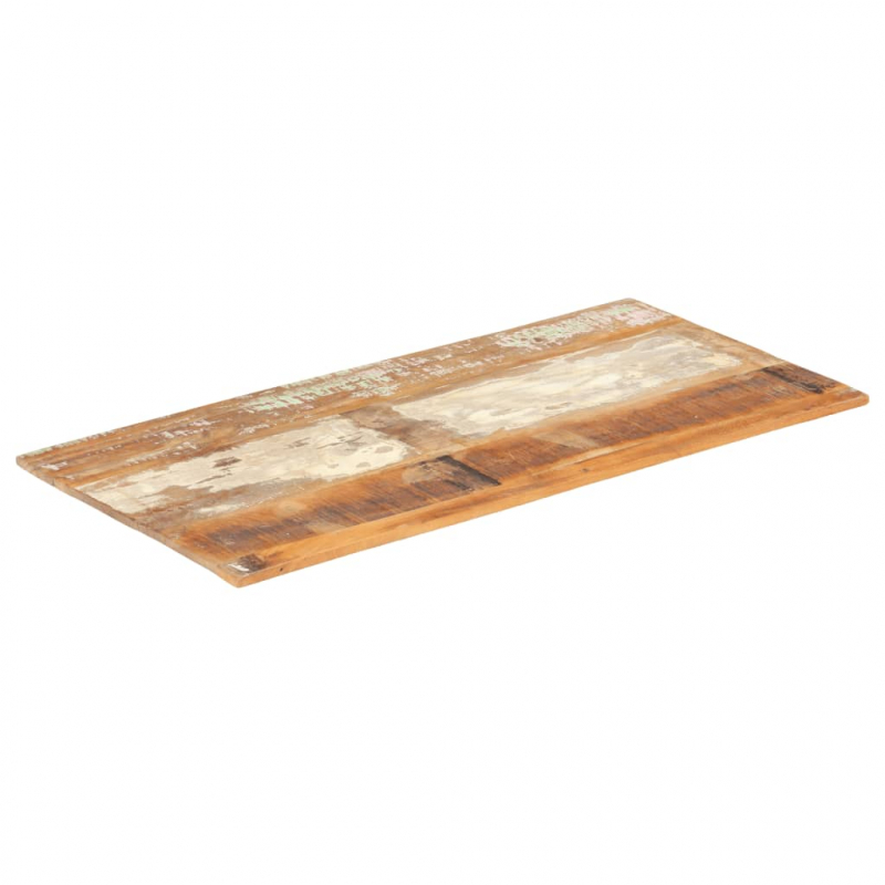 Tischplatte Rechteckig 60x140 cm 15-16mm Altholz Massiv