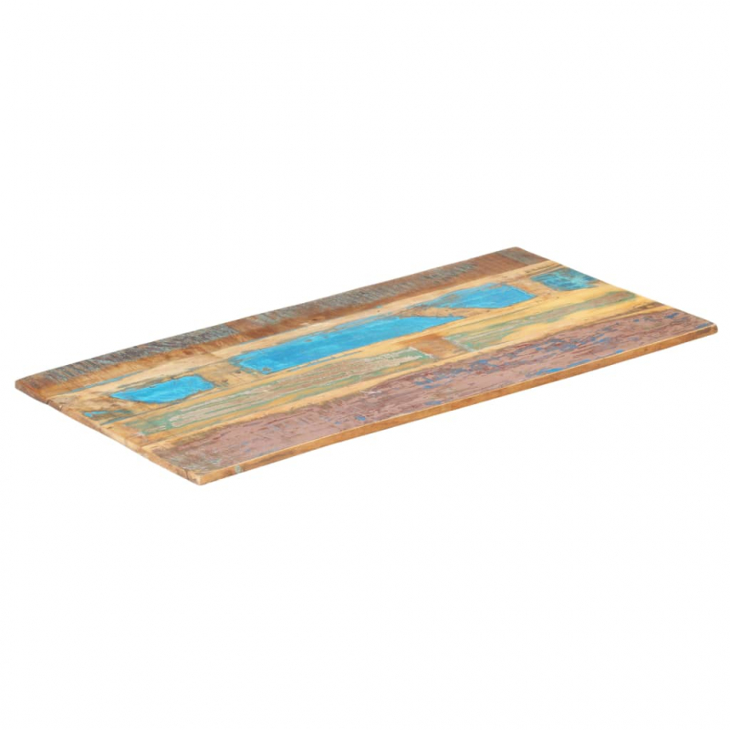 Tischplatte Rechteckig 60x140 cm 15-16mm Altholz Massiv