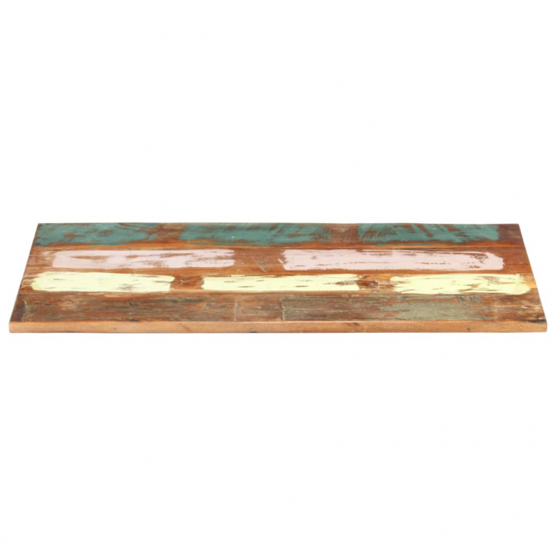 Tischplatte Rechteckig 60x120 cm 25-27 mm Altholz Massiv