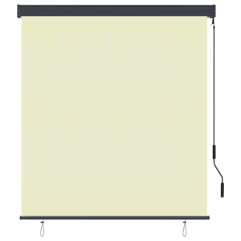 Außenrollo 140x250 cm Creme
