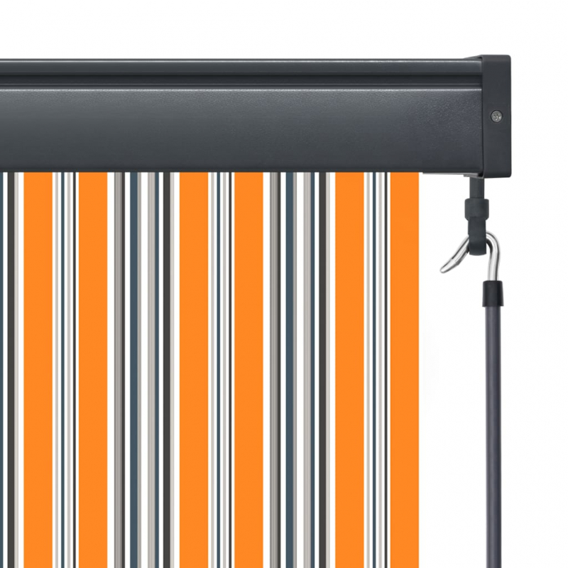 Außenrollo 160x250 cm Gelb und Blau