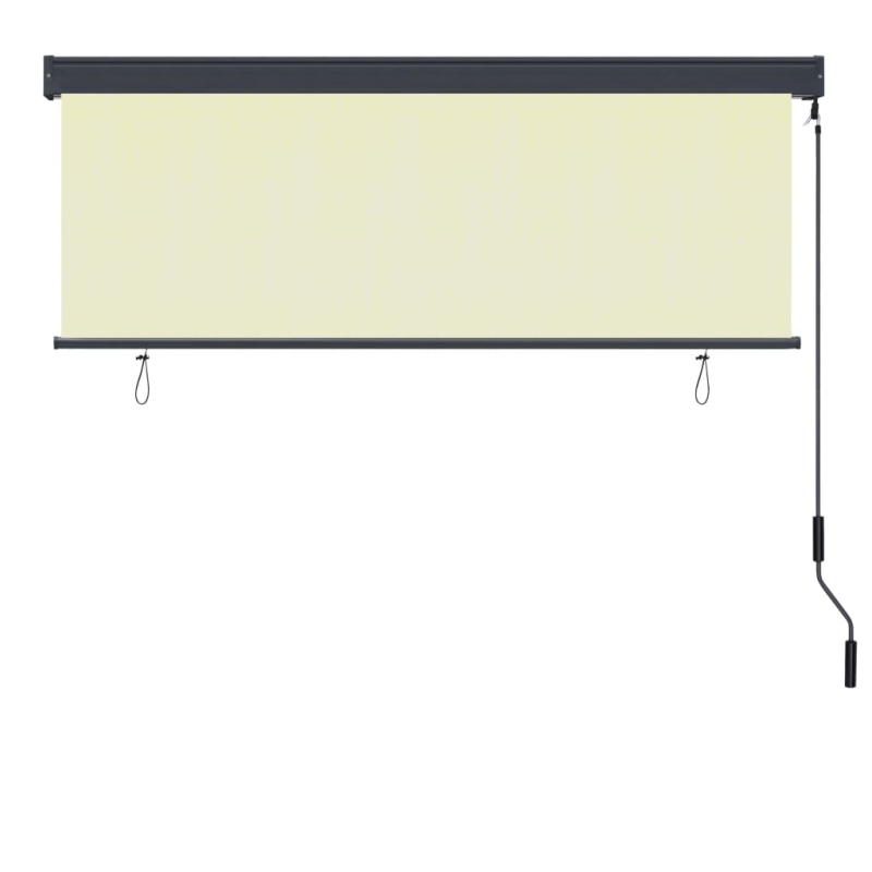 Außenrollo 160x250 cm Creme