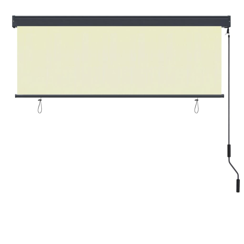 Außenrollo 170 x 250 cm Creme