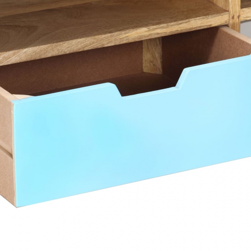 TV-Schrank 110×35×48 cm Massivholz Mango