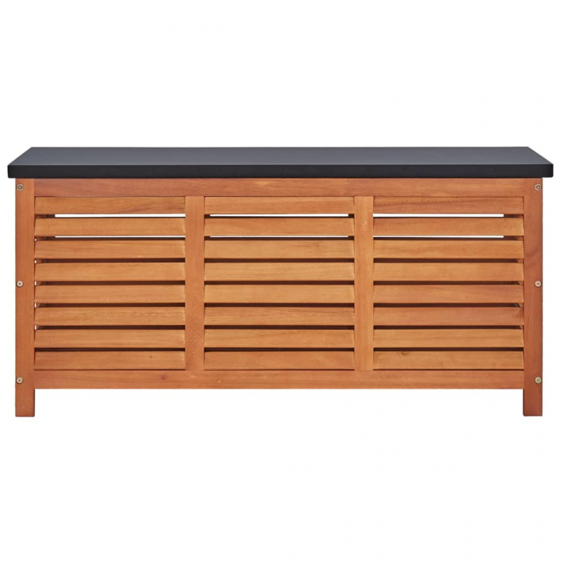 Gartenbox 117x50x55 cm Eukalyptus Massivholz