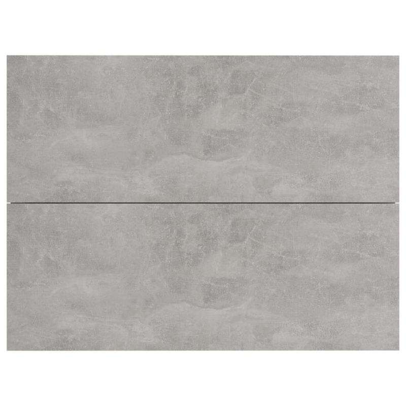 Nachttische 2 Stk. Betongrau 40x30x30 cm Holzwerkstoff