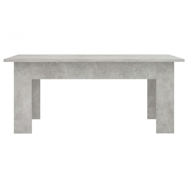 Couchtisch Betongrau 100x60x42 cm Holzwerkstoff