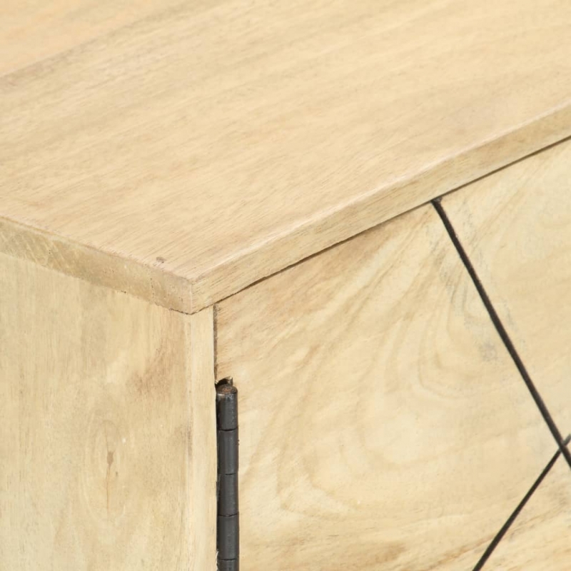 TV-Schrank 140x30x40 cm Massivholz Mango