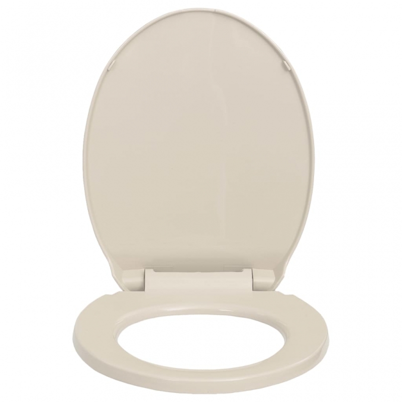 Toilettensitz mit Absenkautomatik Aprikose Oval