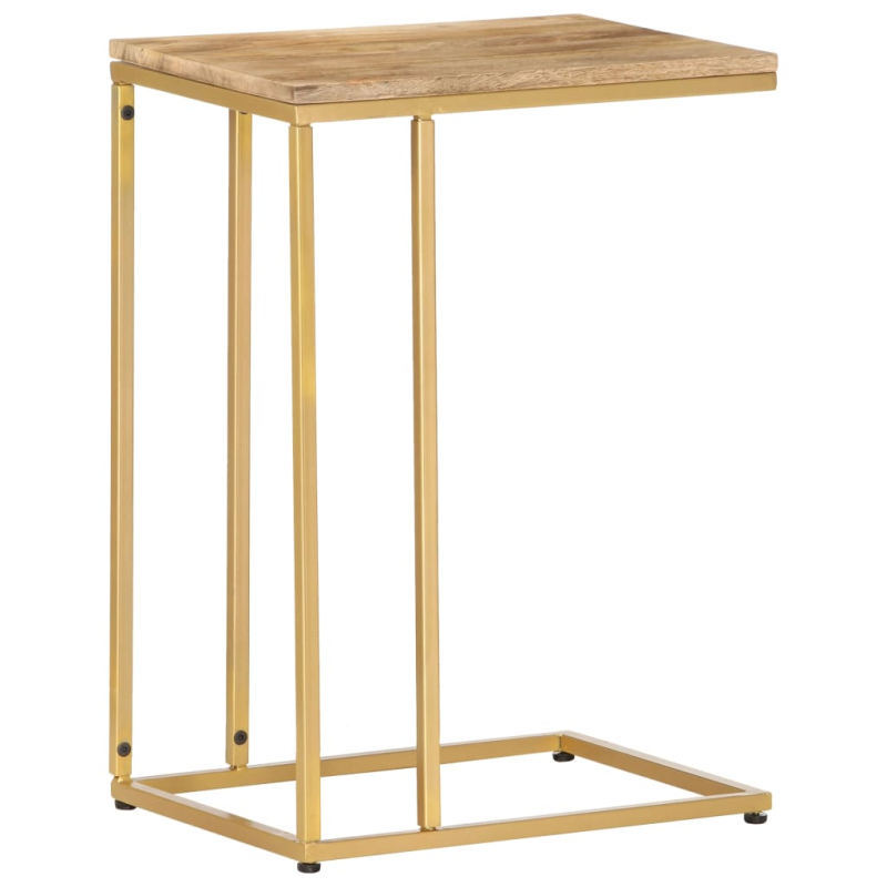 Beistelltisch 35x45x65 cm Massivholz Mango