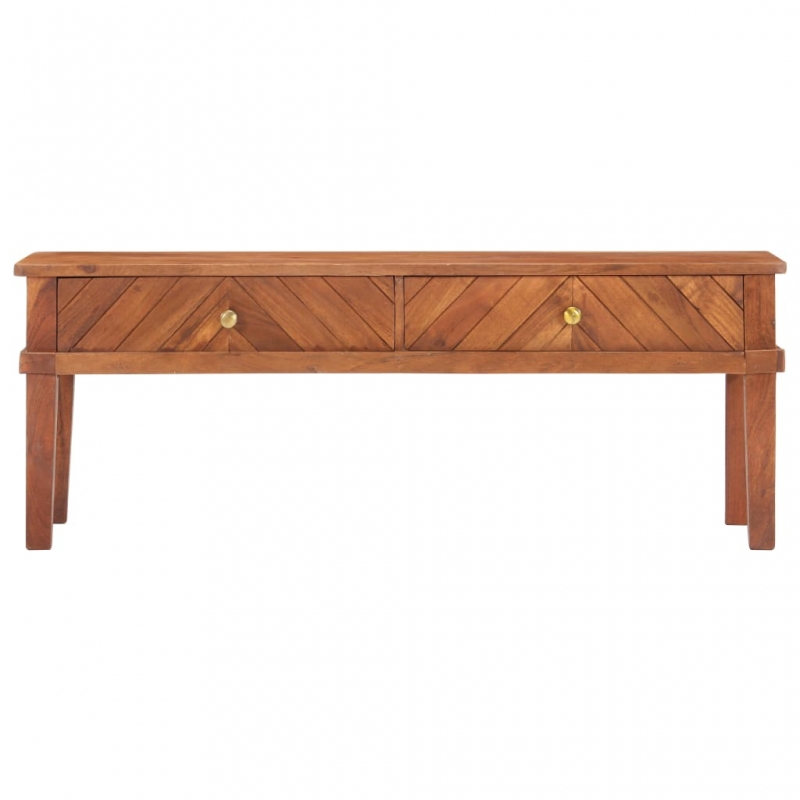 TV-Schrank 110 x 40 x 41 cm Massivholz Akazie
