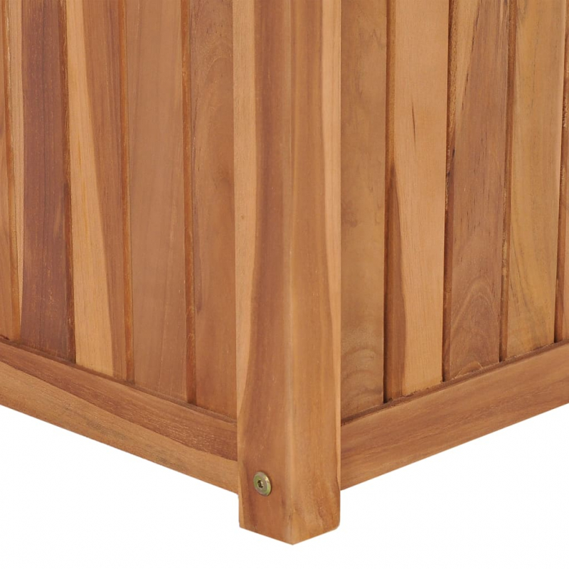 Hochbeet 50x50x50 cm Massivholz Teak