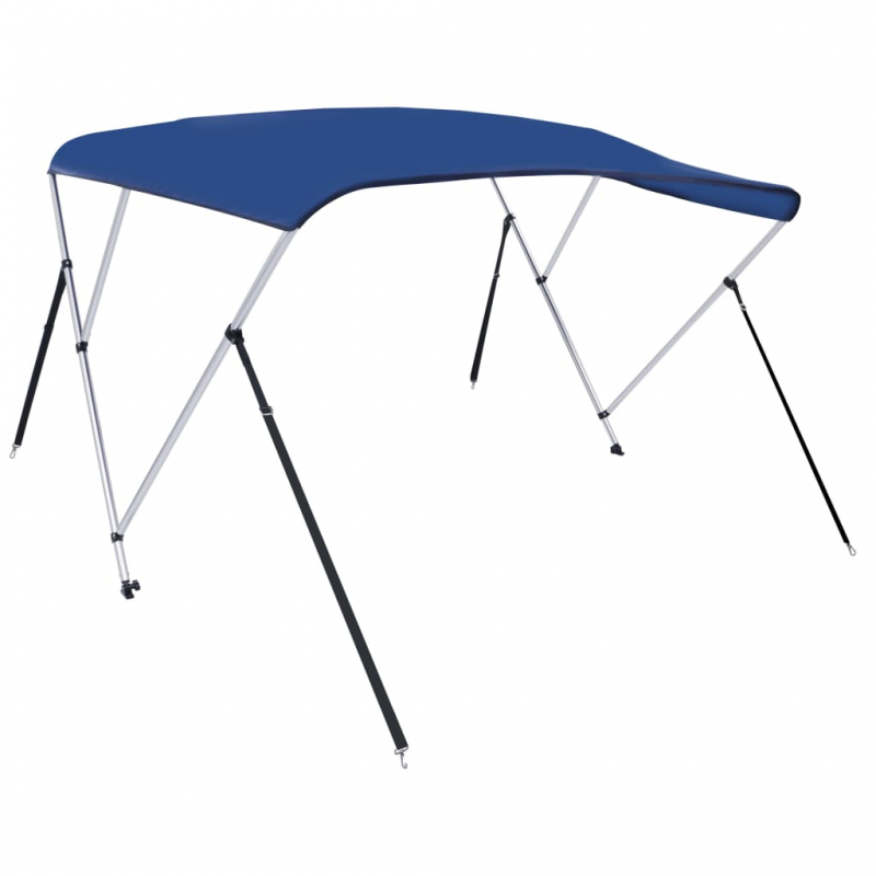 3-Bow Bimini Top Blau 183x140x137 cm