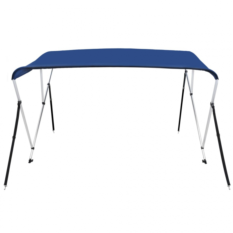 3-Bow Bimini Top Blau 183x196x137 cm