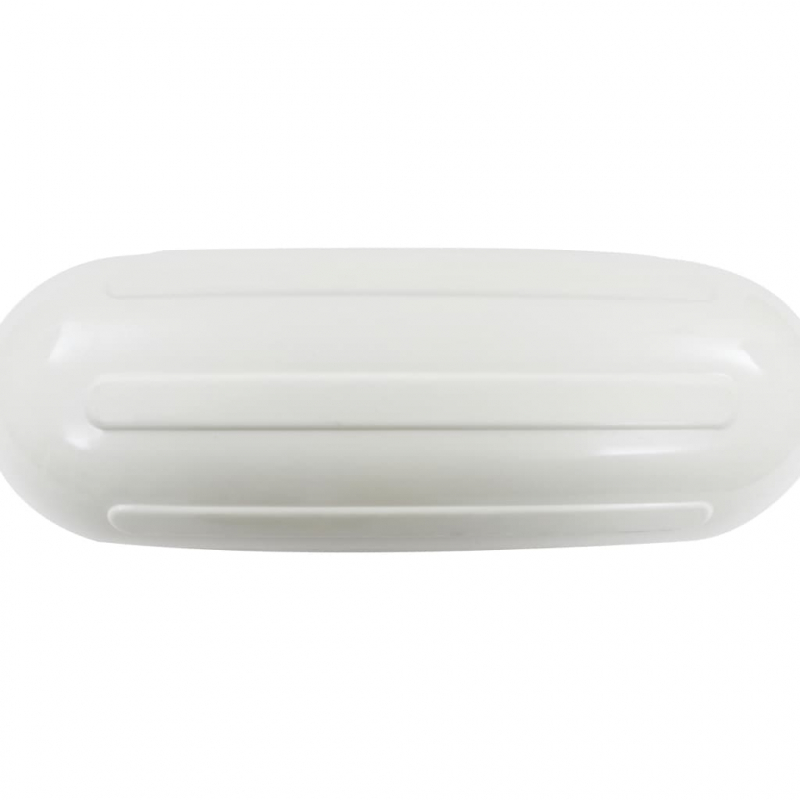 Bootsfender 4 Stk. Weiß 51x14 cm PVC