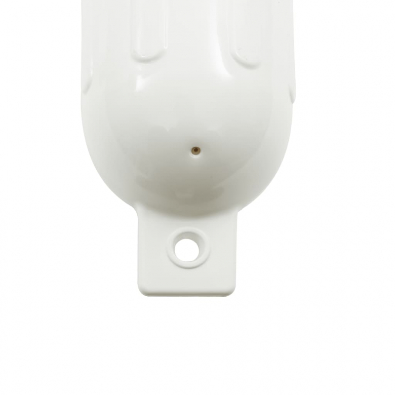 Bootsfender 4 Stk. Weiß 51x14 cm PVC