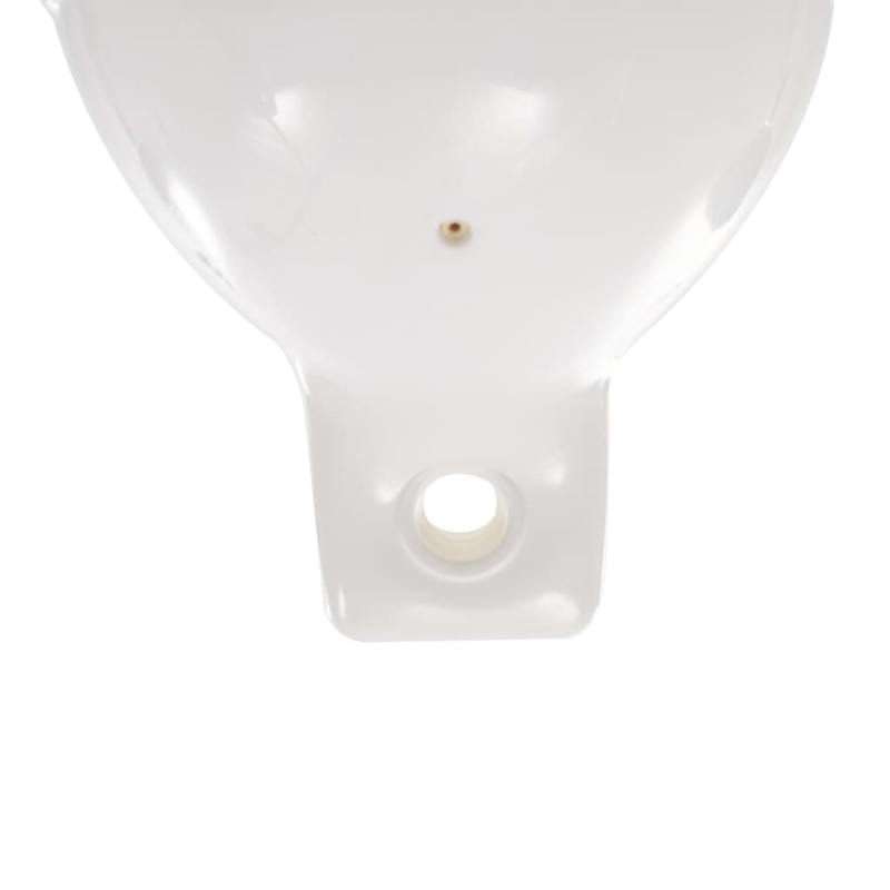 Bootsfender 4 Stk. Weiß 58,5x16,5 cm PVC