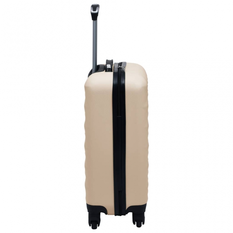 Hartschalen-Trolley-Set 2 Stk. Golden ABS