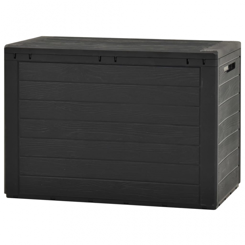 Gartentruhe Anthrazit 78x44x55 cm