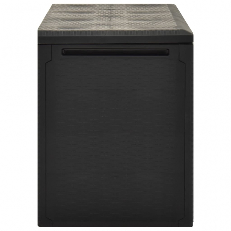 Gartenbox Anthrazit 114x47x60 cm