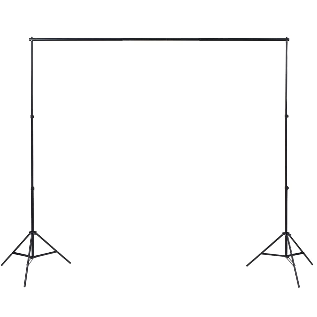 Fotostudio-Set mit Hintergründen, Leuchten und Schirmen