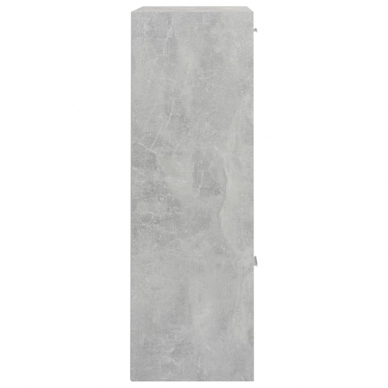 Lagerschrank Betongrau 60x29,5x90 cm Holzwerkstoff