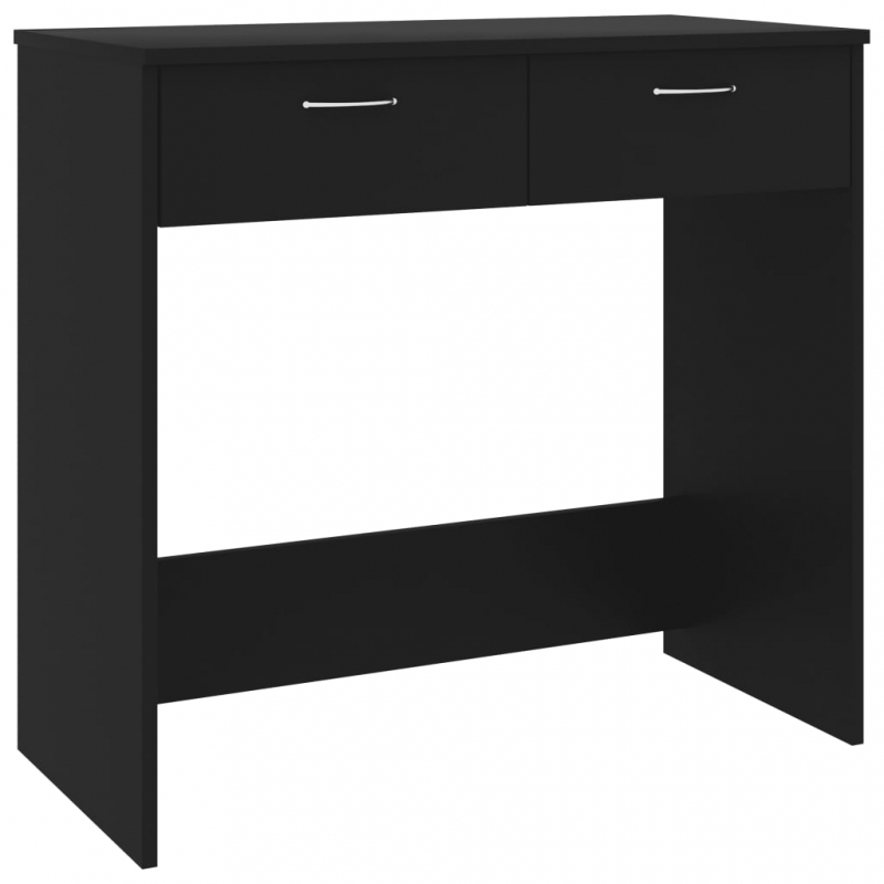 Schreibtisch Schwarz 80x40x75 cm Holzwerkstoff